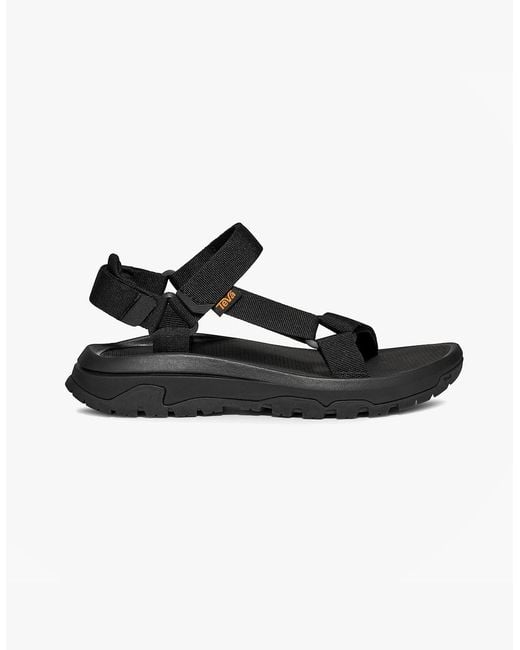Teva Black Hurricane Xlt3 Cross Strap Sandals for men