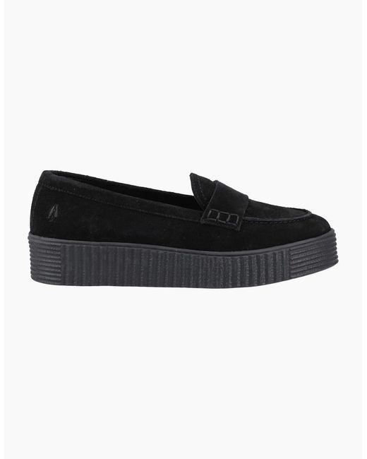 Hush Puppies Black Tamara Loafers
