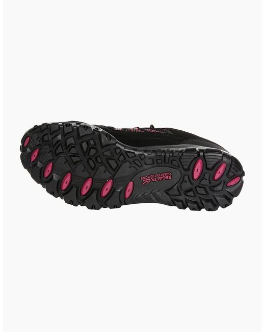 Regatta Black Ladies Edgepoint Iii Walking Shoes