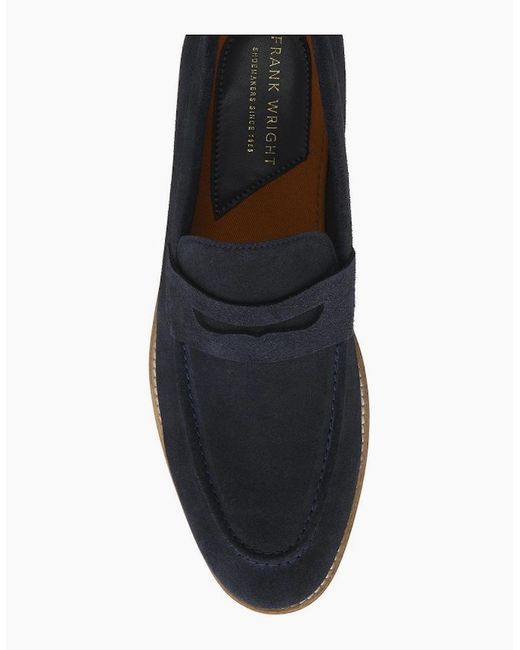 Frank Wright Blue Turnbull Loafers for men