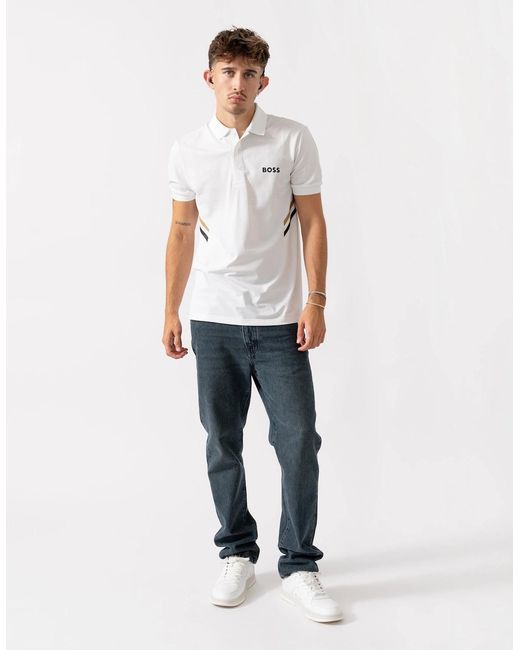Boss White Boss Paule Toc Polo Shirt for men