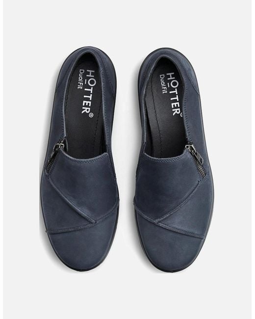 Hotter Blue Flora Shoes