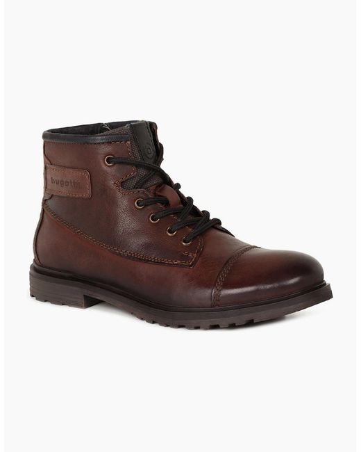 Bugatti Brown Ardel Boots for men
