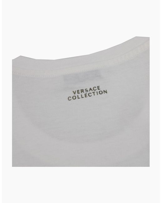 Versace White Medusa T Shirt Off for men