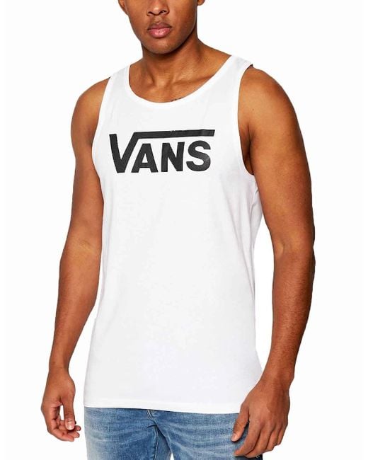 Vans White Classic Fit Vest for men