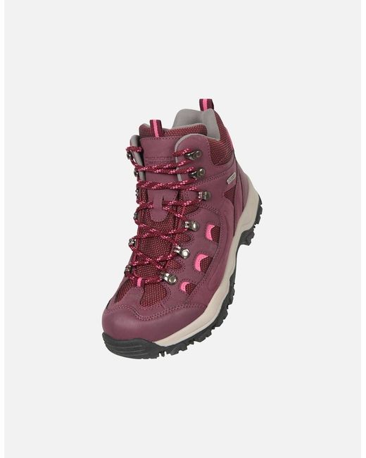 Mountain Warehouse Purple Ladies Adventurer Waterproof Walking Boots