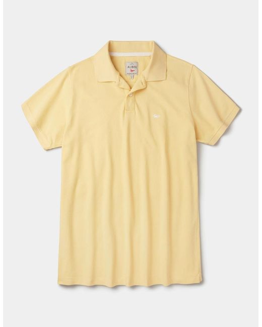aubi Natural Oliver Pique Polo for men