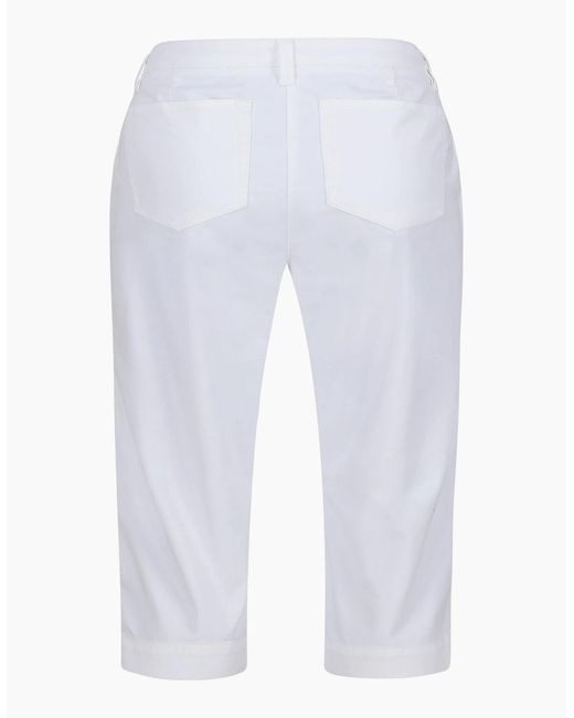 Regatta White Ladies Bayletta Capri Trousers