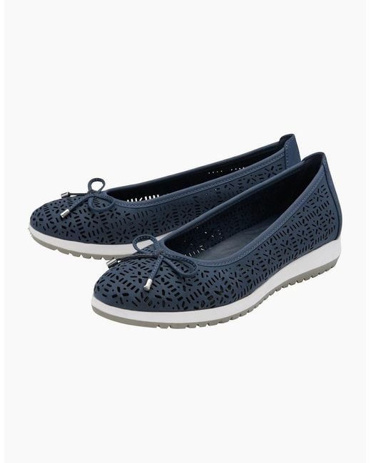 Lotus Blue Helen Pumps