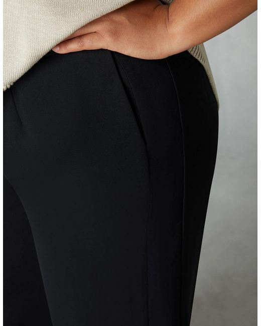 Live Unlimited London Gray Wide Leg Trousers