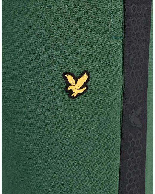 Lyle & Scott Green Padel Taped Joggers for men
