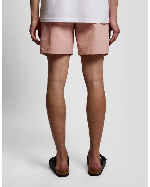 Lyle & Scott White Swim Shorts for men