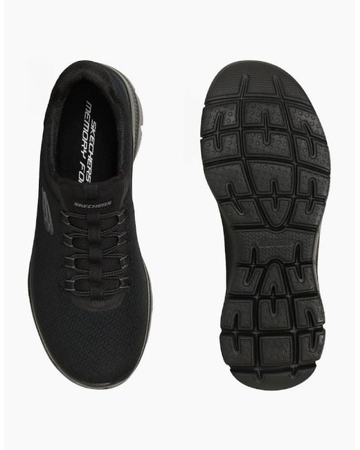 Skechers Black Summits Plus Trainers