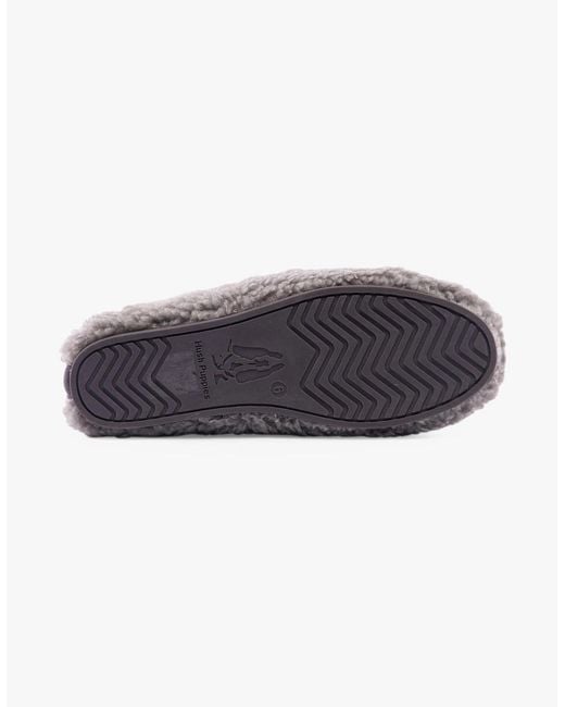 Hush Puppies Gray Emily Slippers