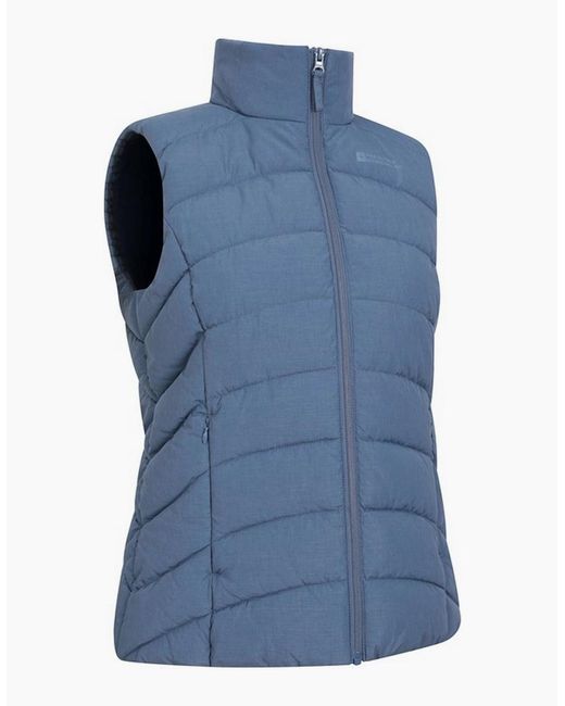 Mountain Warehouse Blue Ladies Opal Padded Gilet