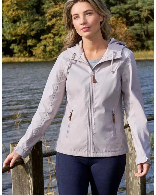 Mountain Warehouse Gray Ladies Iona Soft Shell Jacket