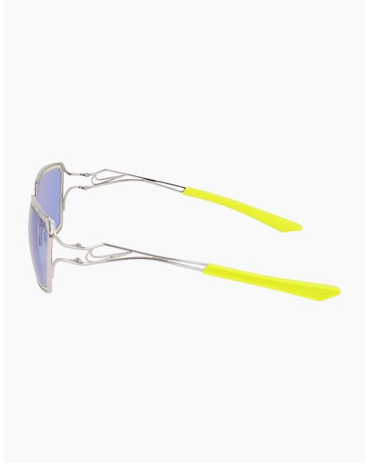Nike Blue Prism Square Sunglasses for men