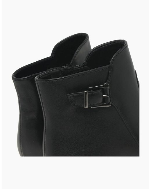 Gabor Black Bolan Ankle Boots