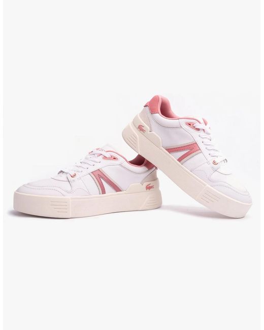 Lacoste Pink L002 Evo 124 1 Trainers/Light