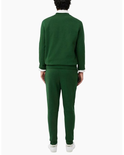 Lacoste Green Sweatpants Slim Fit Joggers Cuffed for men