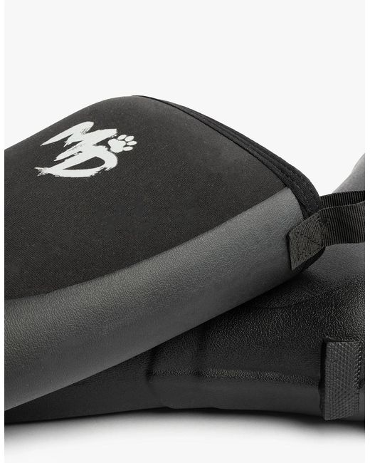 Mud Dogs Black Rutland Tall Neoprene Wellies