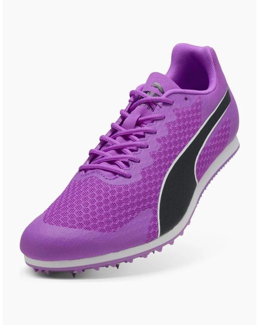 PUMA Purple Evospeed Star 9 Track Running Spikes for men