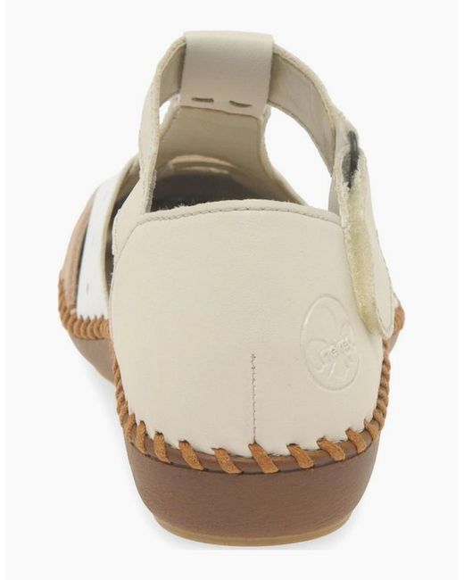 Rieker White Maria Sandals