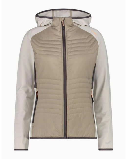 CMP Natural Unlimitech Hybrid Performance Padded Jacket