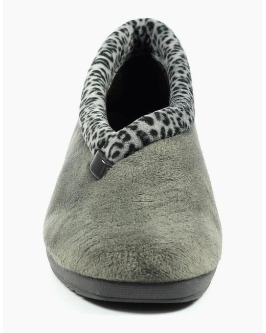Lunar Gray Paloma Slippers