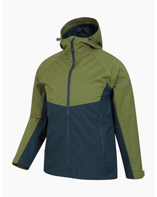 Mountain Warehouse Green Verge Extreme Waterproof Jacket for men
