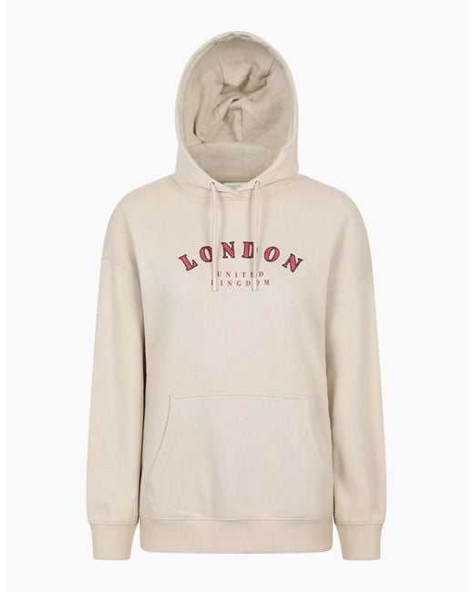 Mountain Warehouse Natural Ladies London Graphic Hoodie