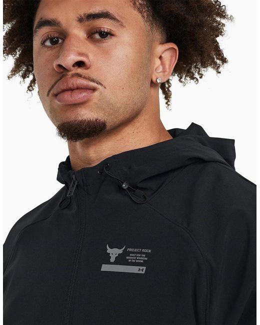 Under Armour Blue Rock Hooded Relaxed Fit Large Genie Sweatshirt for men
