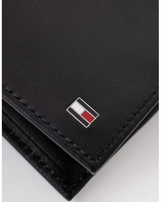 Tommy Hilfiger Black Eton Mini Cc Wallet for men