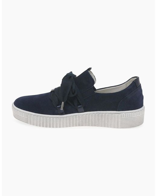 Gabor Blue Waltz Casual Trainers