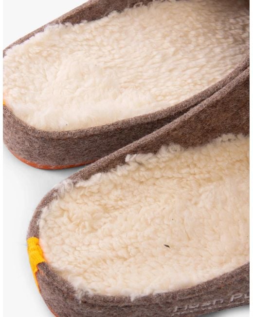 Hush Puppies Brown The Good Slipper Slippers for men