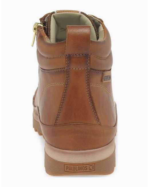 Pikolinos Brown Vigo Ankle Boots