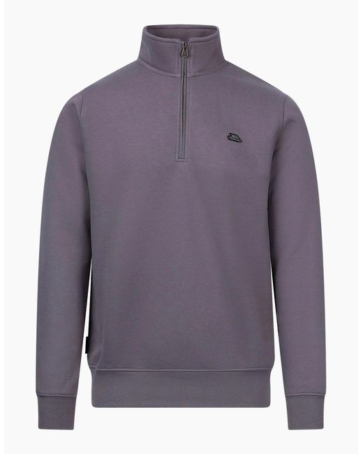 Trespass Purple Shannonton Sweatshirt for men