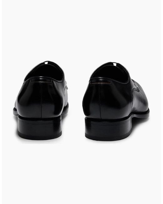 Boss Black Rill Derb Lace-Up Almond Toe Oxfords for men