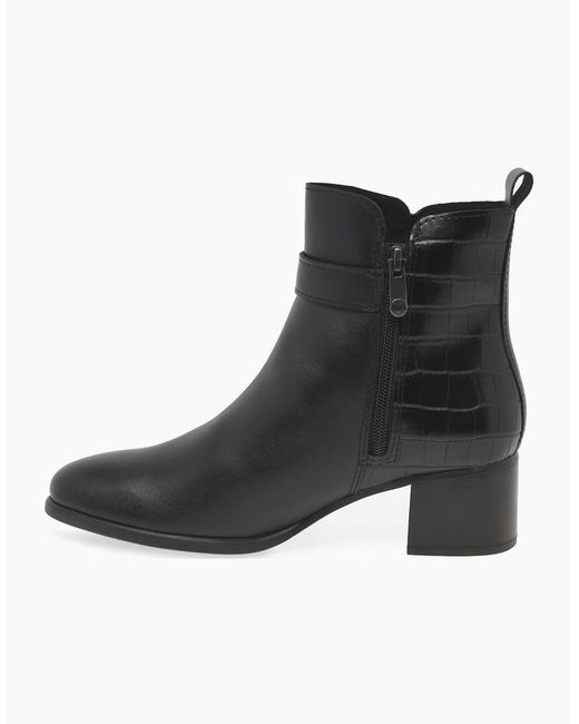 Marco Tozzi Black Myla Ankle Boots