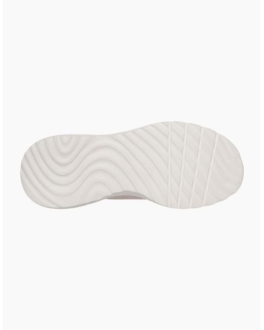 Skechers White Bobs Sport Squad Chaos Textile Off Trainers