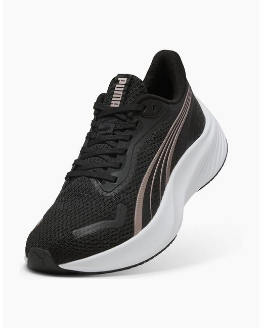 PUMA Black Pounce Lite Running Shoes