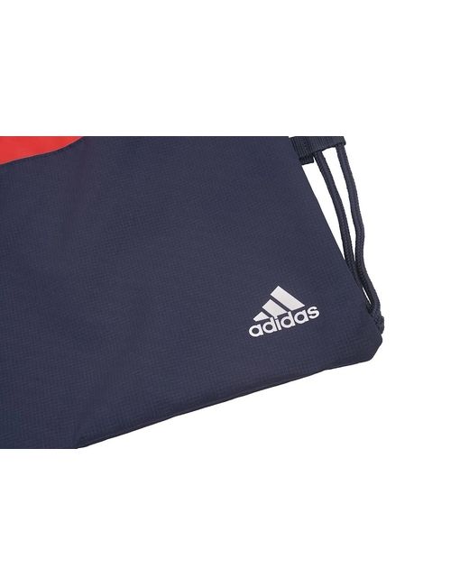 Adidas Red Gym Bag Zipped Front Pocket for men