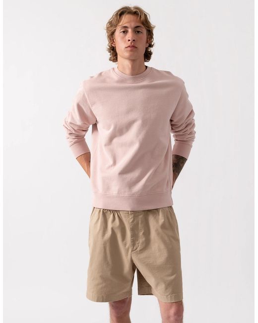 COLORFUL STANDARD Pink Classic Organic Crew Neck Sweatshirt for men