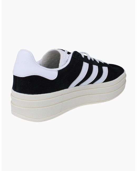Adidas Black Originals Gazelle Bold Trainers Sneakers Hq6912