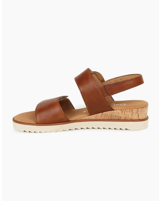 Gabor Brown Reeth Sandal