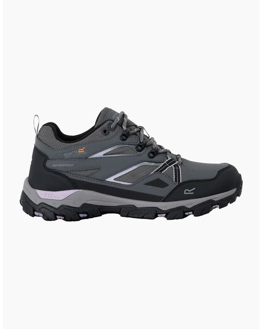 Regatta Gray Ladies Holcombe Iii Low Walking Shoes