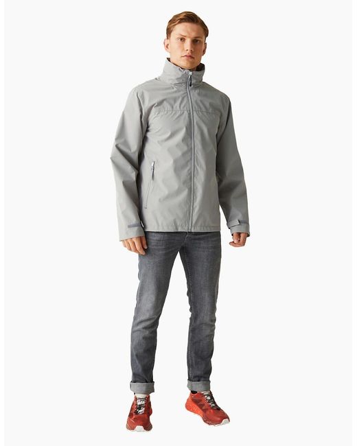 Regatta Gray Professional Waterproof Soft Shell Jacket for men