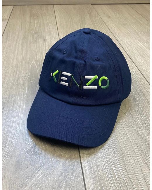 KENZO Blue Tiger Baseball Cap