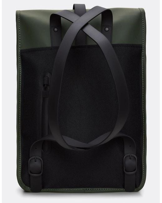 Rains Green Backpack Mini