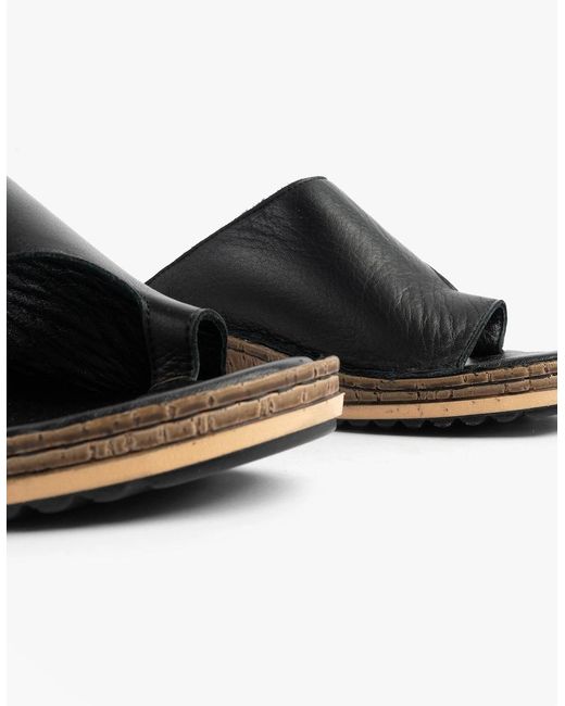 Hush Puppies Brown Elissa Toepost Sandals